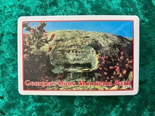 Georgia's Stone Mountain Park Souvenir Playing Cards British Hong Kong New wCase