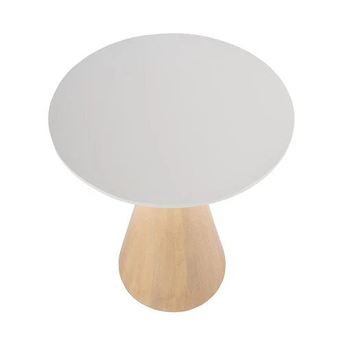 Butler Specialty Company Via 20"W Round Solid Wood Side Table - Natural - Picture 3 of 4