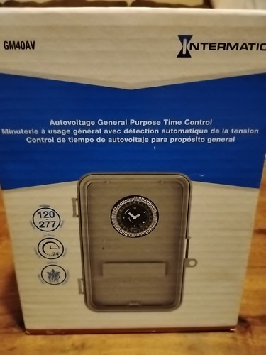 Intermatic GM40AV 40A Autovoltage General Purpose Time Control, 24-Hour Electrom - Picture 3 of 5