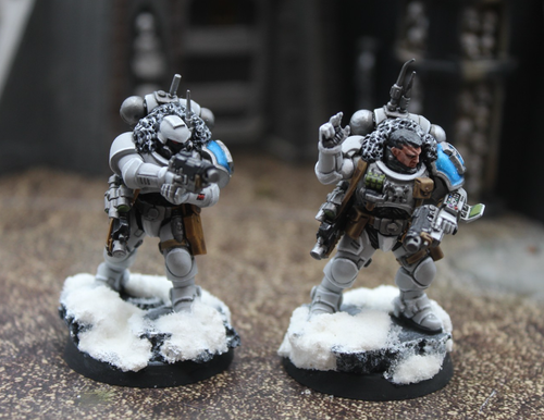 5x Infiltrators, Partially Painted, ID#3591 - Picture 2 of 11