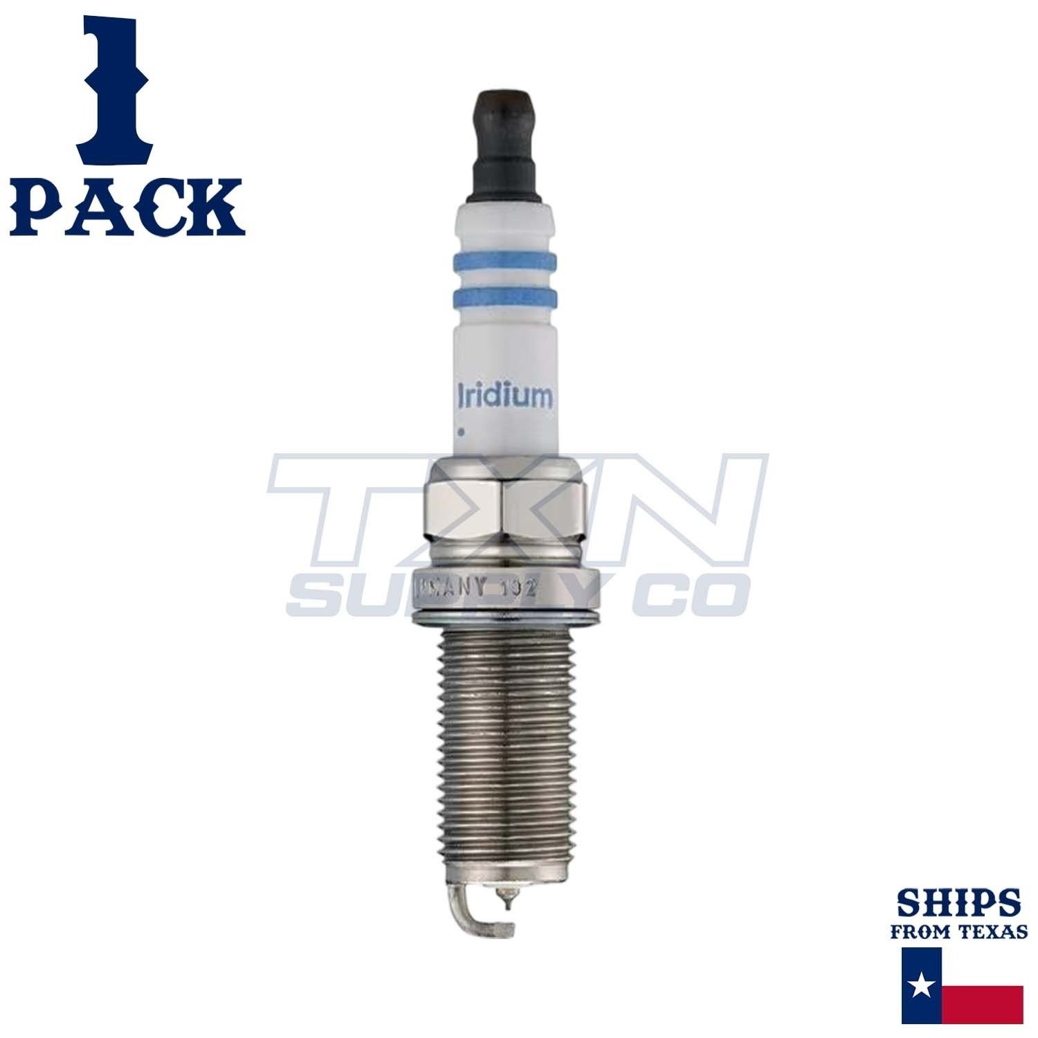 1 Pack Bosch 9609 FR8MII33X Double Iridium Spark Plug