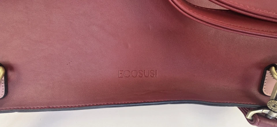 ECOSUSI Laptop Bag for Women 15.6 inch Briefcase Backpack Work Tote Pink  - Image 3 of 4