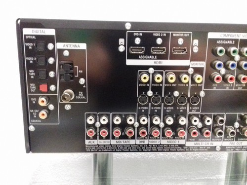 Sony STR-DG700 Noir 6.1 HiFi AV-Receiver Amplificateur + FB Surround EXCELLENT ÉTAT - Photo 8/11