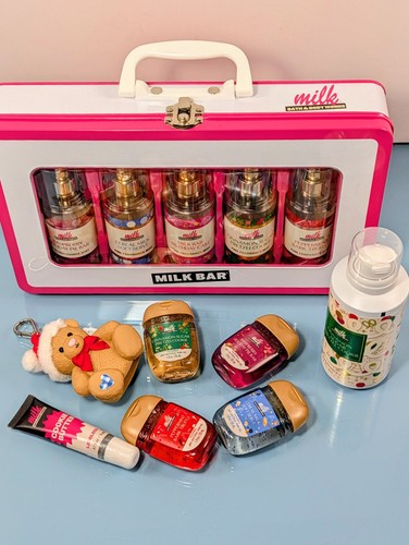 13-teiliges Set MILK BAR Travel Mist Case formbare Seife Teddybär Bath & Body Works - Bild 5 von 19