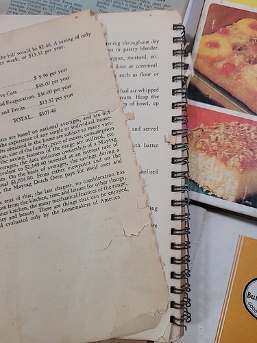 Lot 8 Vintage Cookbooks Manuals Recipes 1920's-1960's Embroidery Sunbeam Servel - Bild 15 von 20