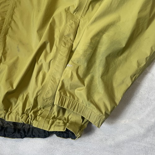 THE NORTH FACE Jacket Mens L Green HyVent Ski Rain Coat Waterproof - Picture 5 of 8