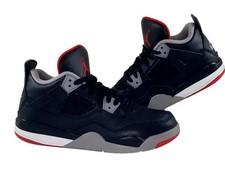 Air Jordan 4 Retro PS Bred Reimagined 2024 BQ7669-006 PS Size 1y