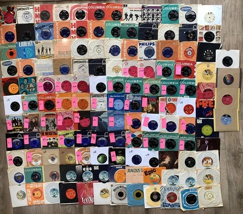 Job Lot 136 x 60’s Psyche/Pop/Beat 7” Vinyl 45’s/EP’s Stones Dylan Beatles Who