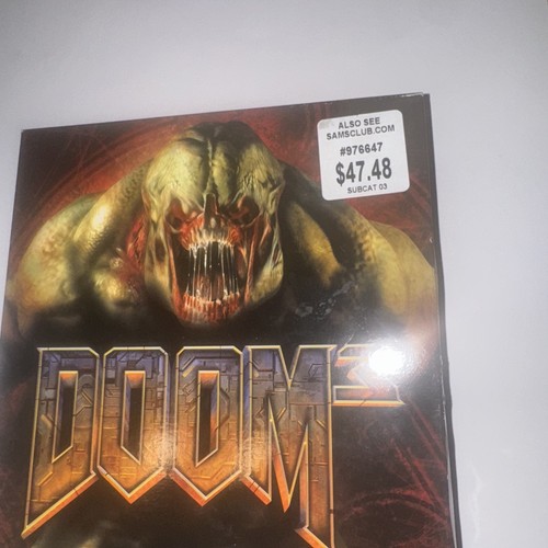 Sam's Club Doom 3 PC Big Box Edition 2004 Activision (Factory Sealed) Ultra Rare - Picture 3 of 24