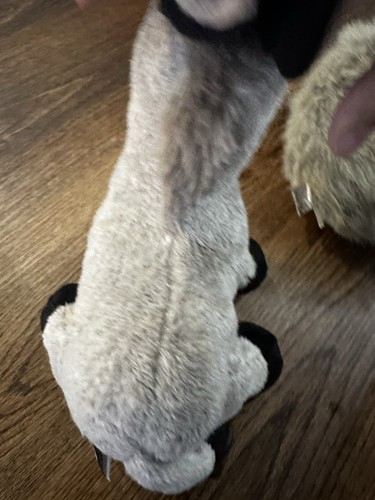 3 Stück Webkinz Plüsch Esel Igel & Schaf Stofftiere Ganz ohne Codes - Bild 4 von 10