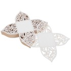 50 Pcs Chocolate Truffle Cases Wrappers Liners Candy Boxes Party Favors