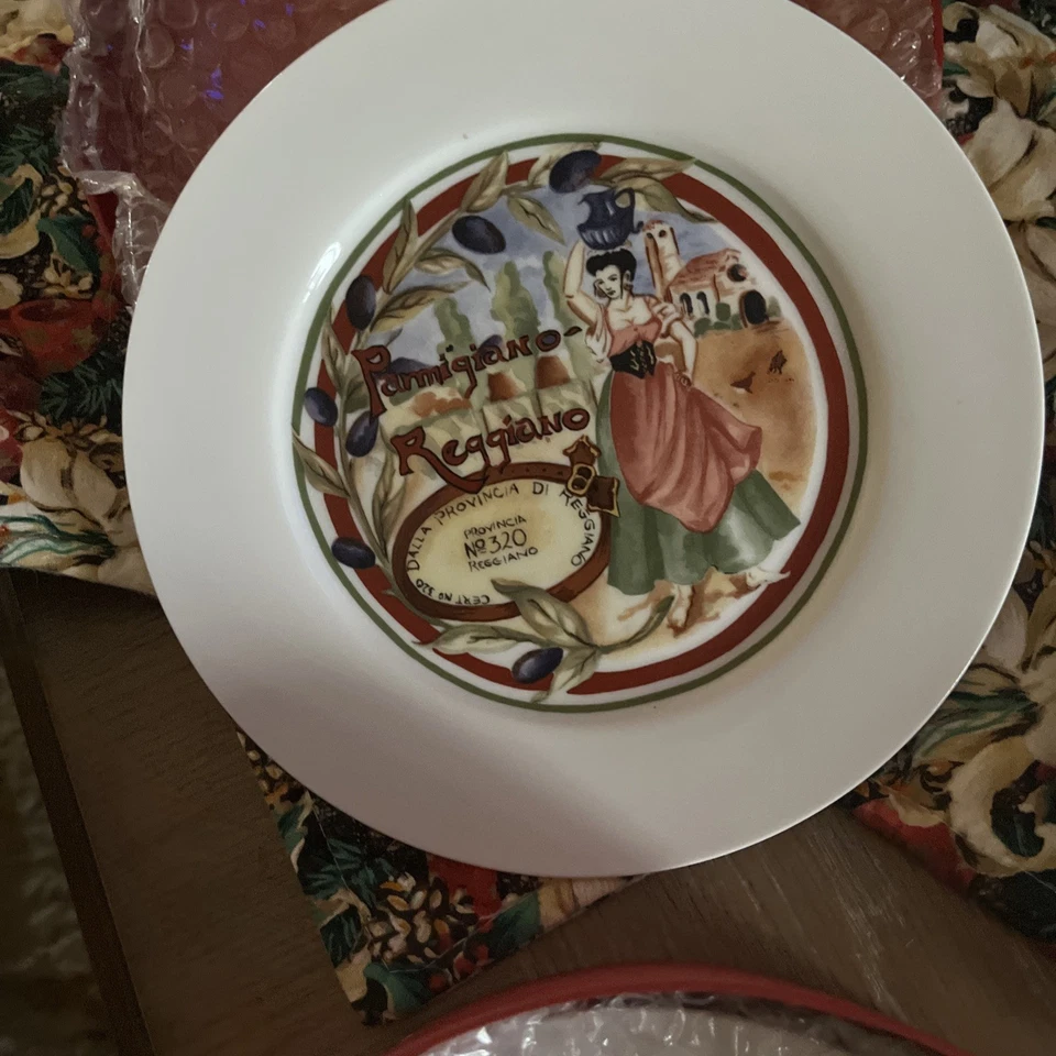 Nuevo Juego de 4 Platos de Queso Clásicos Restauración Hardware con Caja Original Foto 3 de 4