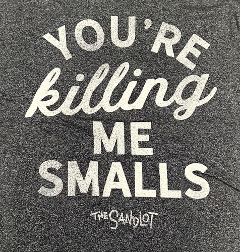 The Sandlot - You're Killing Me Smalls - Short Sleeve Large Blue T-Shirt Tee - Imagen 3 de 3