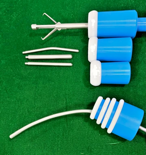 2pc Laparoscopic Mangeshkar-Type & Marva-Type Uterine Manipulator Reusable - Afbeelding 7 van 13