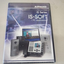 Aiphone IS-SOFT PC Master Station Application Software-Unwrapped package-Notopen