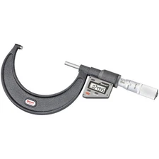 STARRETT 3732XFL-4 Electronic Micrometer,3-4 In,0.00005 Res 5UAT1