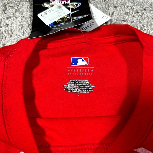 Philadelphia Phillies H2O 2010 Postseason T-Shirt Men's L Red MLB Sportswear - Picture 4 of 8