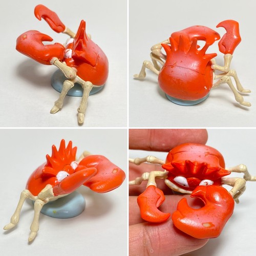 Krabby, Kingler (H1.0") Pokémon Monstruo Nintendo Tomy Colección Figura Juguete. - Imagen 5 de 6