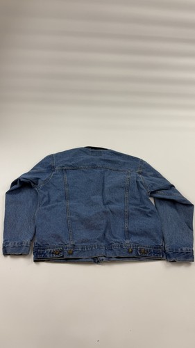 Wrangler Jacket Mens Large Denim Trucker Western Workwear Button Rugged Wear - Picture 5 of 8