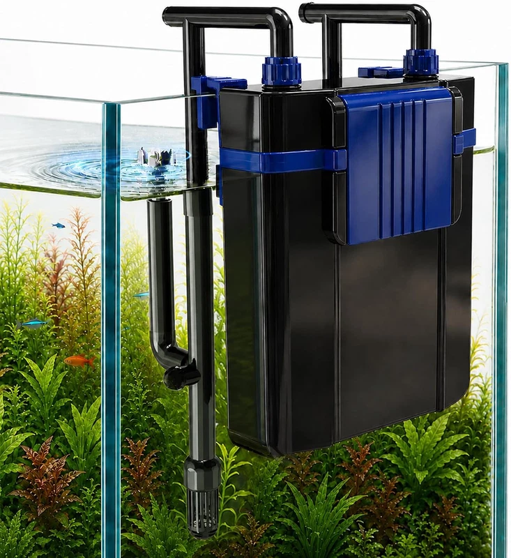 Hang on Back Aquarium Filter for 10-45 Gallon