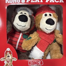 Kong Play Pack Dog Toy 2 count Holiday Gift S...
