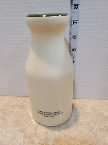 Buckeye Stoneware Toms Ice Cream Bowl Milk Bottle - Picture 8 of 10
