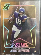 2022 Panini Zenith - Z-Stars Justin Jefferson #ZS-20