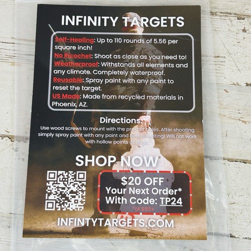ID Infinite Defense Squirrel Plinker Infinity Target, Silhouette, Tan Black - Picture 7 of 9