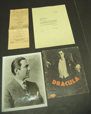 BELA LUGOSI ("DRACULA") - VINTAGE COLLECTION -1927 PLAY, LETTER, MONSTER SERIES 