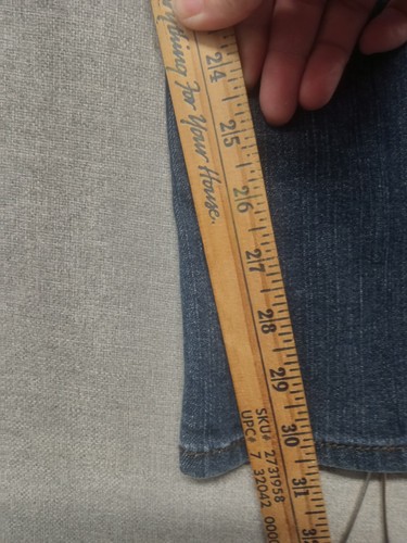 DKNY Denim Jeans Women's Size 4R Waist 28" Dark Wash 30.5 Inseam Boot Cut - Picture 11 of 15