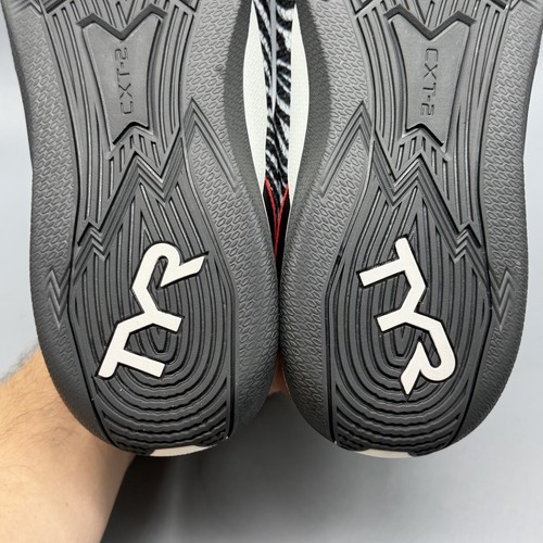 TYR CXT-2 Trainer Herren 9,5 Damen 11 Athletik Training Heben Fitnessschuhe Zebra - Bild 10 von 17