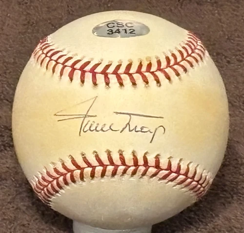 WILLIE MAYS Autographed Signed Rawlings Official NL GU Baseball w/COA 🔥🔥🔥
