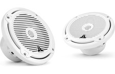 JL Audio MX650-CCX-CG-WH 6.5" 2-Way Marine Coaxial Speakers Classic Grilles
