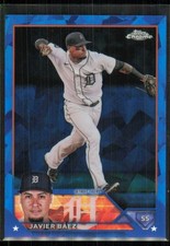 2023 Topps Chrome Sapphire Javier Báez Detroit Tigers #641