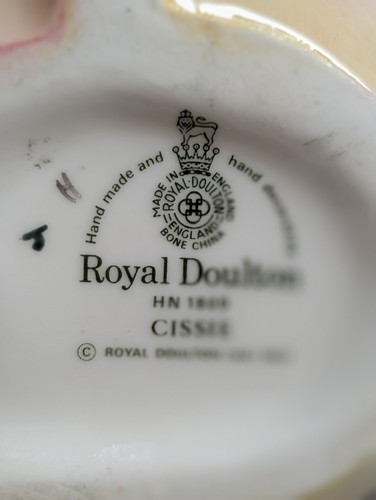Royal Doulton Figur CISSIE HN1809 Bone China - Bild 13 von 13