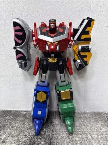Power Rangers Samurai Megazord Deluxe Figure Bandai 2011 Incomplete