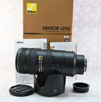Nikon AF-S Nikkor 70-200mm f/2.8G ED VRII - GT24 Hit! - 12 Monate Gewährleistung