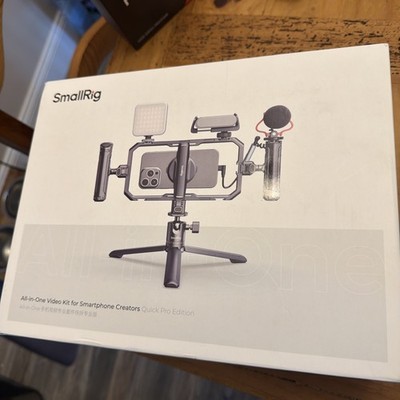 SmallRig Quick Pro Edition All-In-One Video Kit for Smartphone Creators (4704)