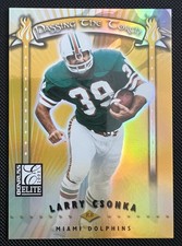 2001 Donruss Elite - Passing the Torch Ron Dayne, Larry Csonka #PT-21 /500