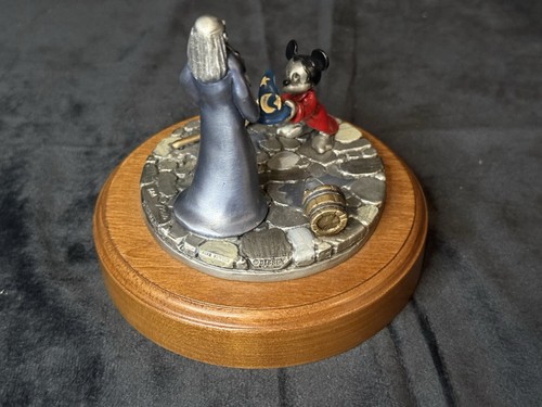 Walt Disney Hudson Pewter Repentant Apprentice Fantasia LE 586/2500 - Picture 6 of 9