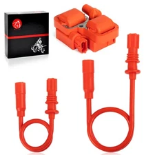 Ignition Coil & Spark Plug Wires For Polaris 2013 2014-2024 Scrambler 850 1000