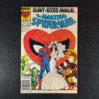 Amazing Spider-Man Annual #21 - Newsstand Variant - 1987 - Wedding Issue!