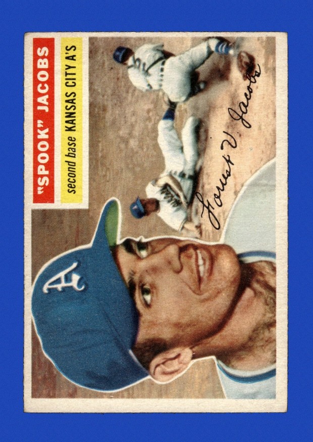 1956 Topps Set-Break #151 Spook Jacobs VG-VGEX *GMCARDS*