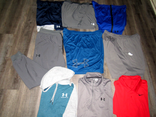 Alle NIKE UNDER ARMOUR ADIDAS Sportpaket Herren XXL Shorts Hosen Shirts Hoodie