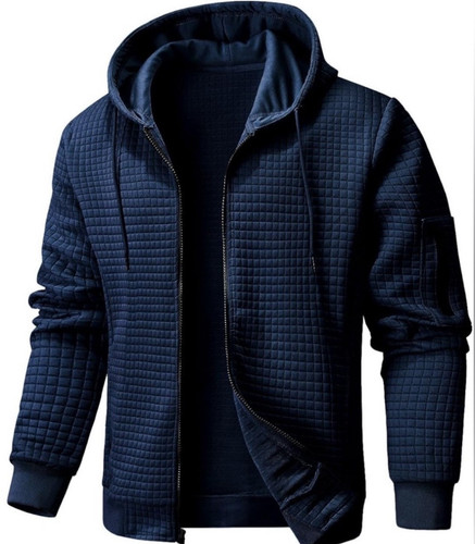Mens Zip Up Hoodie Full-Zip Sweatshirt Lightweight Loose Fit Hooded Jackets