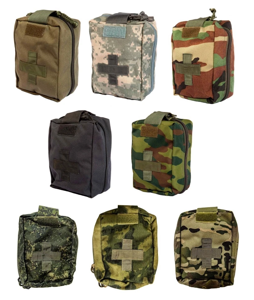 Tactical Pouch Medical MOLLE Techinkom Airsoft Hunting Russian Army Original