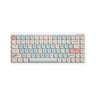 Apricot Colored Dwarf Green Shaft IBlancod Wireless Mechanical Keyboard 84 ND