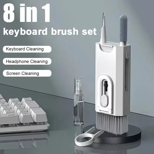 Keycap Puller Earphone Cleaning Brush For AirPods Computer Tablet Laptop