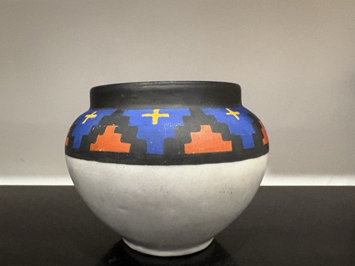 Antike W. Guerin Limoges Cache Pot Vase handbemalt - Bild 2 von 20