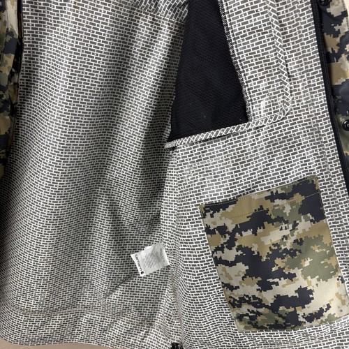 Carhartt Storm Defender Digital Camo Jacket Softshell Waterproof Windbreaker XL - Picture 9 of 13
